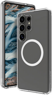 dbramante1928 Iceland Pro Backcover met Qi2 voor de Samsung Galaxy S25 Ultra - Transparant