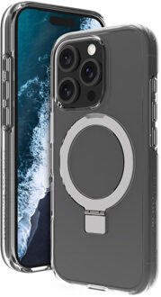 dbramante1928 Iceland Ultra D3O Backcover met MagSafe Stand voor de Apple iPhone 16 Pro Max - Clear Transparant