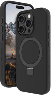 dbramante1928 Iceland Ultra D3O Backcover met MagSafe Stand voor de Apple iPhone 16 Pro - Zwart