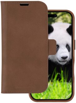 dbramante1928 Lynge Bookcase MagSafe voor de Apple iPhone 16 - Tan Bruin