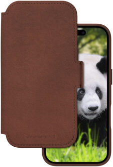 dbramante1928 Lynge Bookcase MagSafe voor de Apple iPhone 17 - Dark Tan Donkerbruin