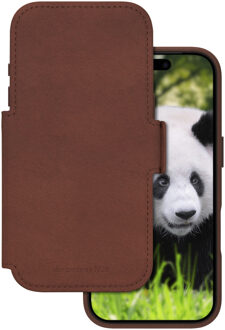 dbramante1928 Lynge Bookcase MagSafe voor de Apple iPhone 17 Pro - Dark Tan Donkerbruin