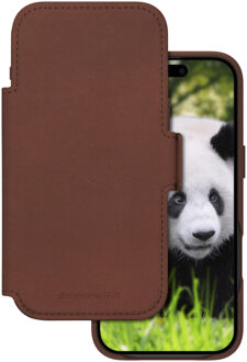 dbramante1928 Lynge Bookcase MagSafe voor de Apple iPhone Air - Dark Tan Donkerbruin