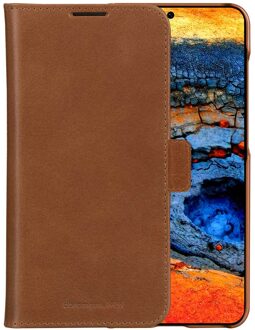 dbramante1928 Lynge Bookcase voor de Samsung Galaxy A56 - Tan Bruin