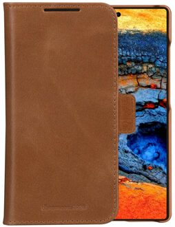 dbramante1928 Lynge Bookcase voor de Samsung Galaxy S25 Ultra - Bruin