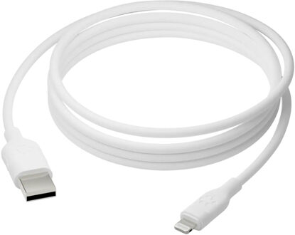 dbramante1928 re-charge - Oplaadkabel - USB-A naar Lightning - 2,5 meter - Wit - One size