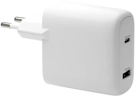 dbramante1928 re-charge | Wall Charger - USB-C 65 Watt + USB-A 18 Watt - Wit - One size