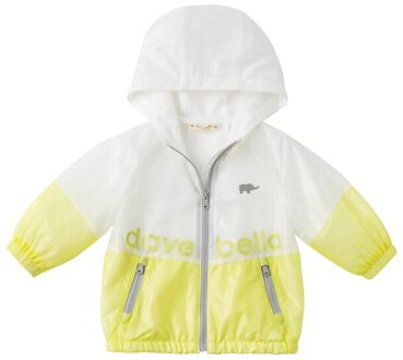 DBX16558 Dave Bella Lente Baby Jongens Mode Patchwork Brief Zakken Rits Kapmantel Kinderen Tops Baby Peuter Bovenkleding 4Y (100cm)