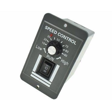 Dc 12-60V 10A Dc Motor Speed Controller Omkeerbare Schakelaar Regulator Controle Vooruit Rotatie Stop Reverse