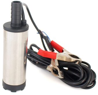 Dc 12 V/24V Diesel Olie Pomp Voor Brandstof/Water Transfer, 12L/Min, roestvrij Staal Shell, Elektrische Dompelpomp, 24 12 V Volt 12Volt