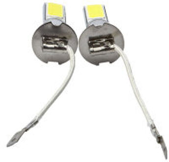 Dc 12V 100W Koplamp Led Xenon Wit Mistlamp Smd 6000K Aluminium Legering Shell 2Pcs Verkoop voorraad