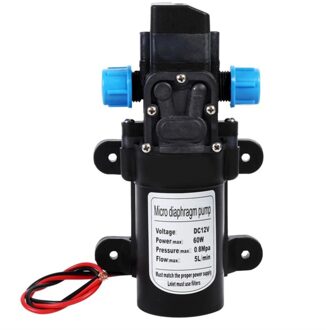 Dc 12V/24V 60W Waterpomp Hoge Druk Wassen Spuiten Automatische Schakelaar Zelfaanzuigende Caravan camping Boot Accessoires Stuk