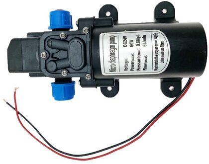Dc 12V/24V 60W Waterpomp Hoge Druk Wassen Spuiten Automatische Schakelaar Zelfaanzuigende Caravan camping Boot Accessoires
