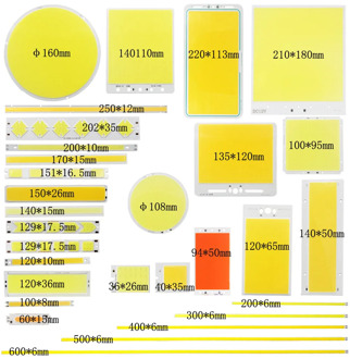 DC 12V All Size cob led bulb strip Panel Light COB Module chip COB LED Bar round Lamp for DIY desk car fashion Lighting Fixtures