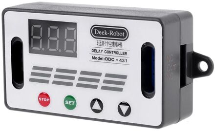 Dc 12V DDC-431 Timer Vertraging Relais Schakelaar Digitale Led Display Vertraging Controller Mos