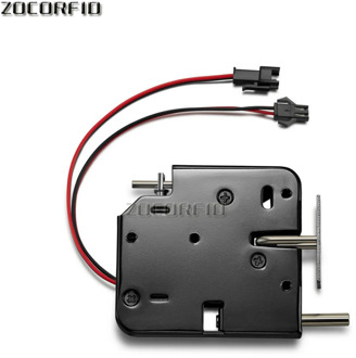 DC-12V electrical Lock Picks latch Electromagnetic Lock for Electronic Locker Smart Cabinet Lock with spring rod