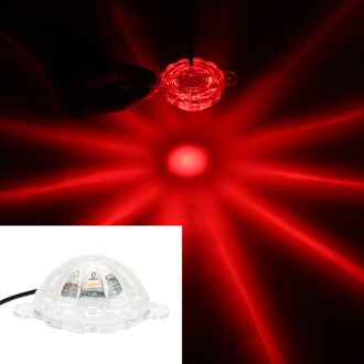 Dc 12V Led Sfeer Lamp Sfeer Lamp Motorfiets Verlichting Motor Flash Strobe Light Moto Chassis Licht rood licht