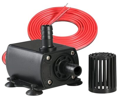Dc 12V Mini Borstelloze Waterpomp Met Filter Waterkoeling Pomp Voor Fontein Vijver Zwembad Aquarium Water pompen Ju06
