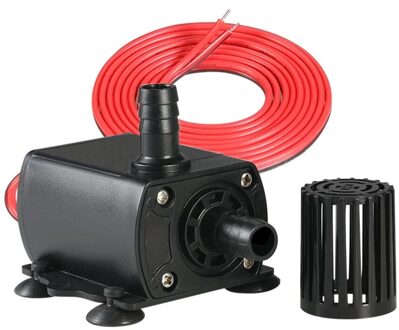 Dc 12V Mini Borstelloze Waterpomp Waterkoeling Pomp Fontein Tuin
