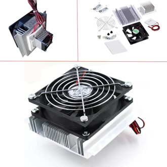 DC 12V Peltier Koeling Koelers Thermo-elektrische Koeling Systeem Halfgeleider Airconditioner Koeler DIY Kit