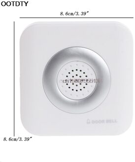 Dc 12V Ring Ding Dong Ringer Toegangscontrole Bedrade Deurbel Externe
