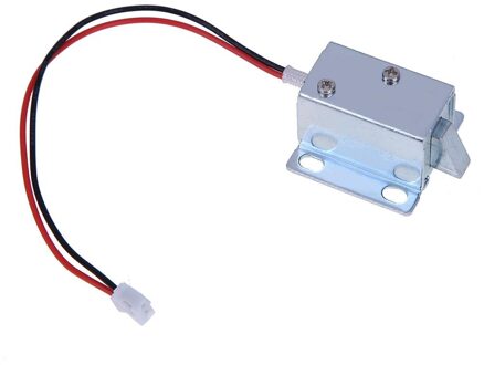 Dc 12V Solenoid Elektromagnetische Elektrische Controle Kast Lade Slot Voor Diy Project, Mini Kleine Maat