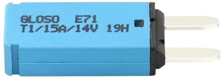 DC 14V Handmatige Reset Auto Reset Mini ATC Circuit Breaker Blade Zekering voor Motorfiets Vrachtwagen Boot Marine Auto Accessoires 30A Blauw