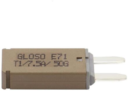 DC 14V Handmatige Reset Auto Reset Mini ATC Circuit Breaker Blade Zekering voor Motorfiets Vrachtwagen Boot Marine Auto Accessoires 30A donker grijs