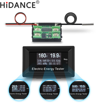 DC 150V/20A 3KW digital voltmeter ammeter power supply voltage meters detector wattmeter volt current capacity tester indicator