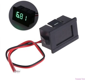 Dc 2 Draden 4.5-30V Mini Led Digitale Display Voltmeter Volt Voltage Panel Meter R9CC GN