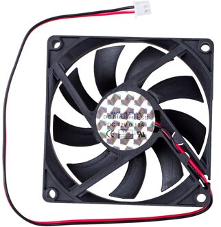 Dc 2 Pin Connector Pc Computer Case Cooling Fan 80X80Mm 12V 0.18A