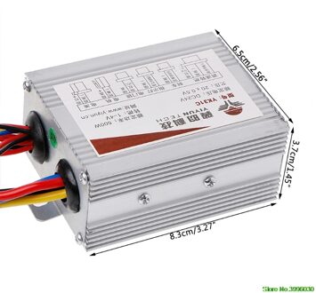 Dc 24V 500W Motor Speed Borstel Controller 30A Voor Elektrische Fiets Scooter