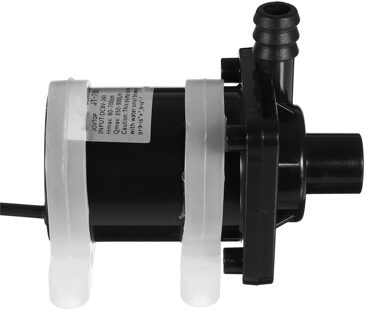 Dc 24V Zonne-energie Borstelloze Magnetische Dompelpomp 900L/H Visvijver 1200MA Soepele Werking Zwart 22W Abs Roestvrij