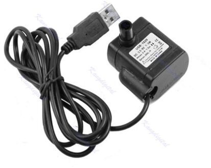 Dc 3.5V - 9V 3W Usb Dompelpomp Aquarium Fish Tank Fontein Vijverpomp