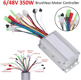 Dc 36V/48V 350W Borstelloze Dc Motor Regulator Speed Controller 103X70X35Mm voor Elektrische Fiets E-Bike Scooter