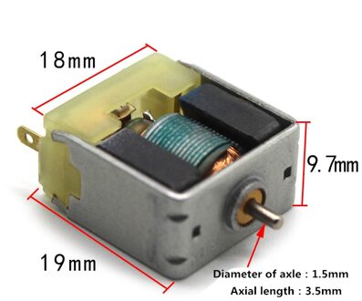 DC 3V Micro DC Motor Vierkante Micro Motor voor DIY Experiment Speelgoed