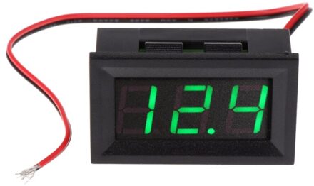 Dc 4.5 V-30 V Digitale Voltmeter 0.56 "Led 2-Draden Voltage Volt Meter Panel Gauge GN