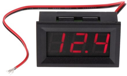 Dc 4.5 V-30 V Digitale Voltmeter 0.56 "Led 2-Draden Voltage Volt Meter Panel Gauge