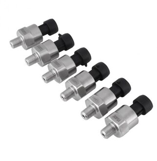 DC 5V 1/8NPT Draad Druk Sensor Rvs Druktransmitter Transducer Sender Sensor voor Olie Brandstof Air water