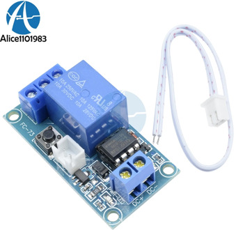 DC 5V 12V 24V ONE 1 Channel 1CH Latching Relay Module Board With Touch Bistable MCU Control Touch Switch Relay Replace CD4013
