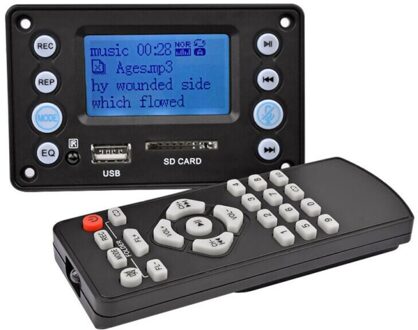Dc 5V 4.0 Bluetooth MP3 Decoder Board Audio Module Usb Sd Wav Wma Fm Remote,