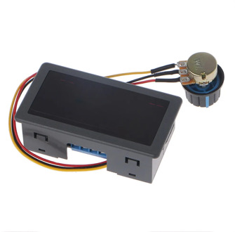 DC 6-30V 12V 24V 15A Max PWM Motor Speed Controller With Digital Display