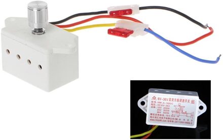 Dc 6-36V 12V24V36V Motor Speed Control Regulator Pwm Motor Speed Controller Switch 15A Stroom Regulator High Power drive G8TB