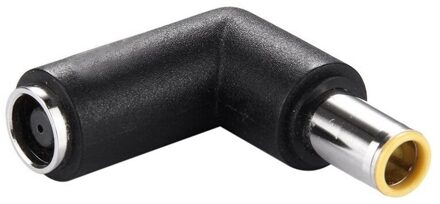 Dc 7909 Mannelijk Naar Dc 7909 Vrouwelijke Connector Adapter Voor Lenovo Thinkpad Ibm Laptop Notebook, 90 Graden Haakse Elleboog