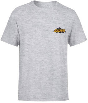 DC Batman Embroidered Unisex T-Shirt - Grey - M