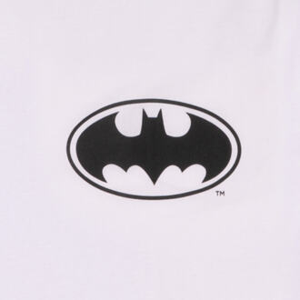 DC Batman Pocket Logo Kids' T-Shirt - White - 122/128 (7-8 jaar) - Wit - M
