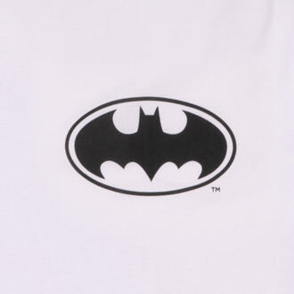 DC Batman Pocket Logo Kids' T-Shirt - White - 122/128 (7-8 jaar) Wit - M