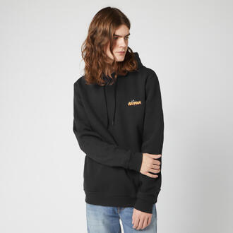 DC Batman Unisex Embroidered Hoodie - Black - M Zwart