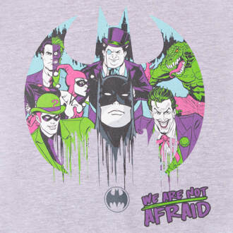 DC Batman We Are Not Afraid Kids' Sweatshirt - Grey - 122/128 (7-8 jaar) - Grijs - M