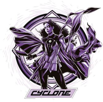 DC Black Adam Cyclone Unisex T-Shirt - White - XXL